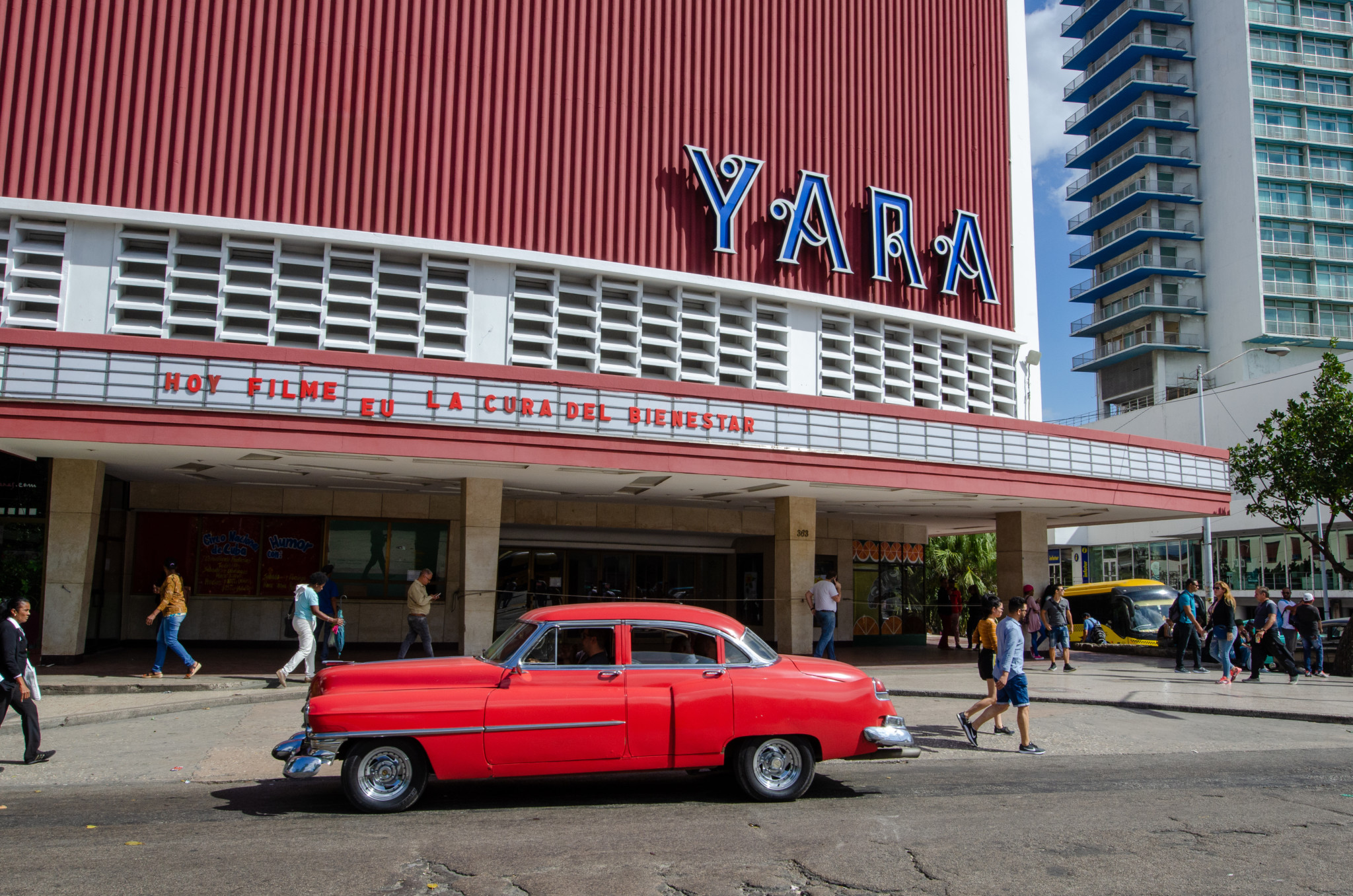 Das Cine Yara in Vedado ist ein Highlight in Havanna