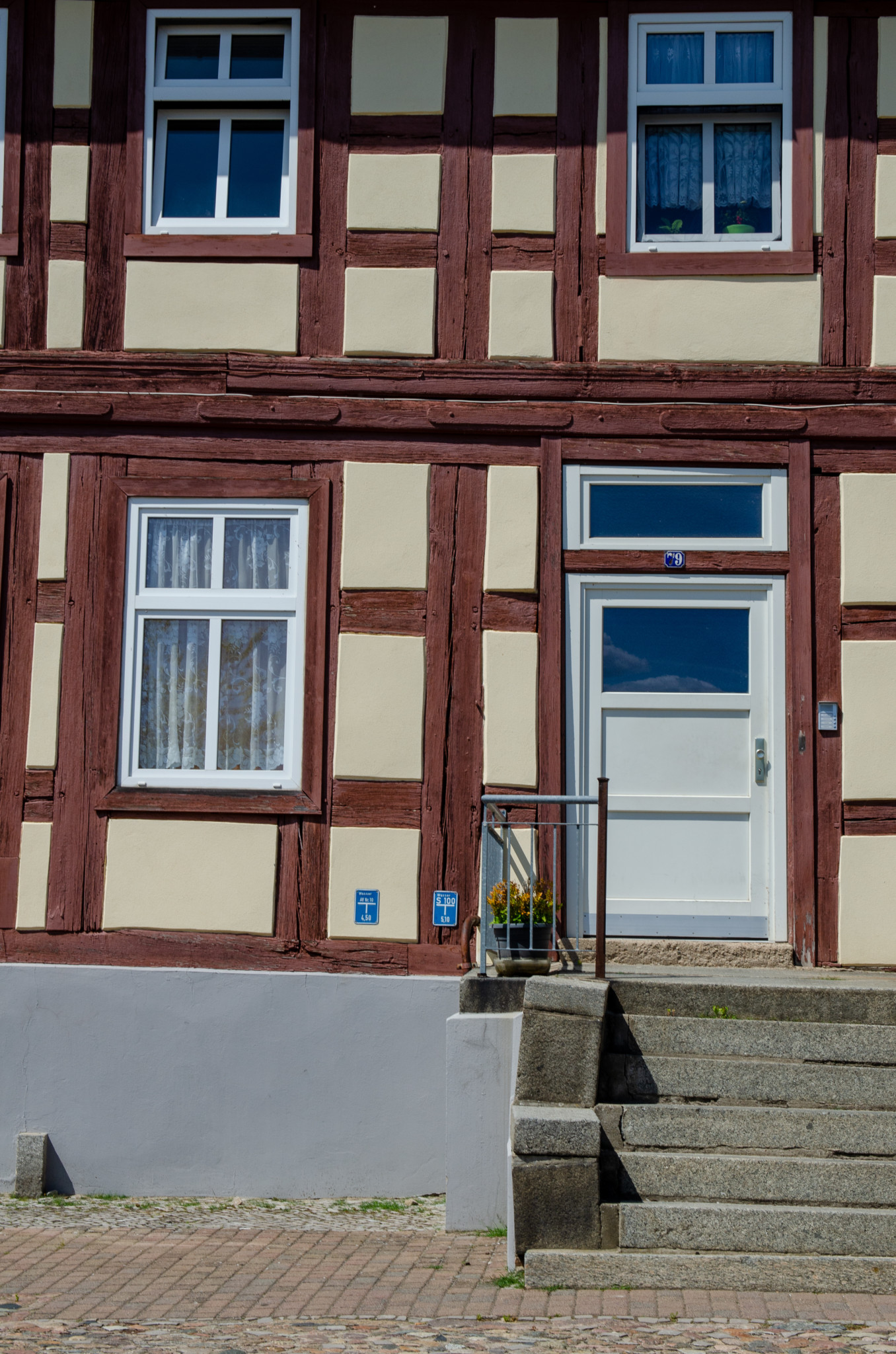 Fachwerkhaus in Oderberg in Brandenburg