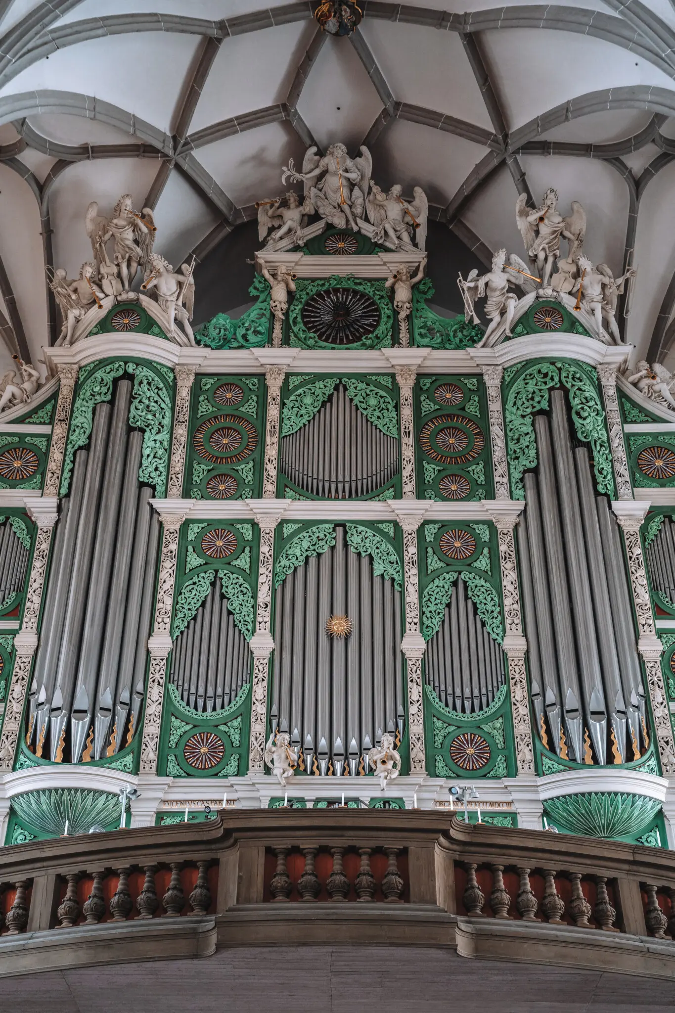 Gerade die Orgel in der Peterskirche ist ein Highlight