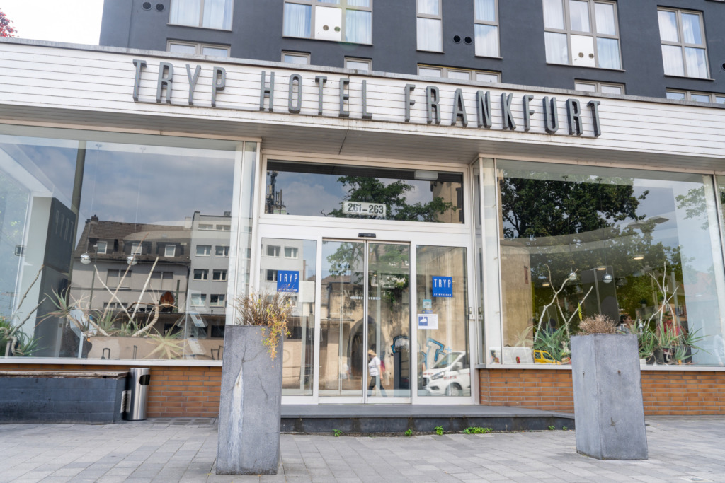 Eingangsbereich des TRYP in Frankfurt