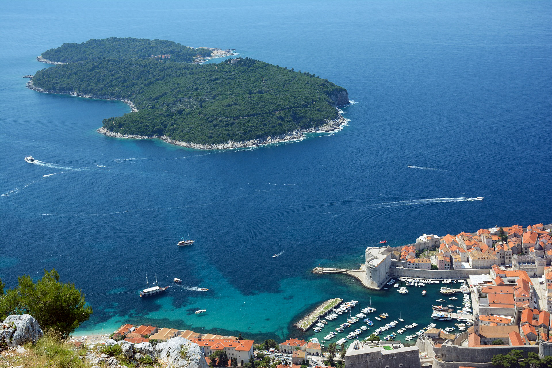 Die Insel Lokrum ist definitiv einen Besuch wert