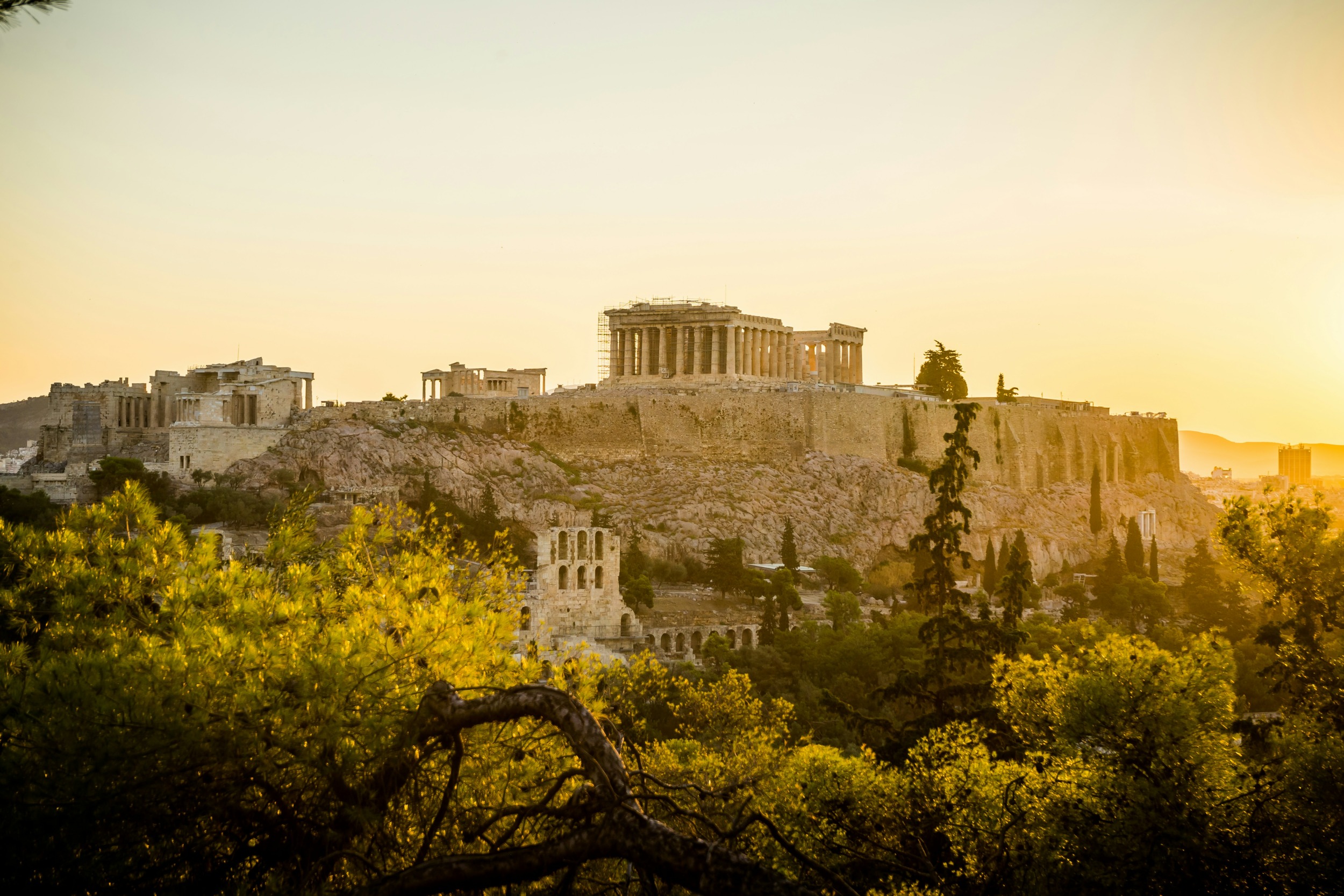 Akropolis-Blick Athen