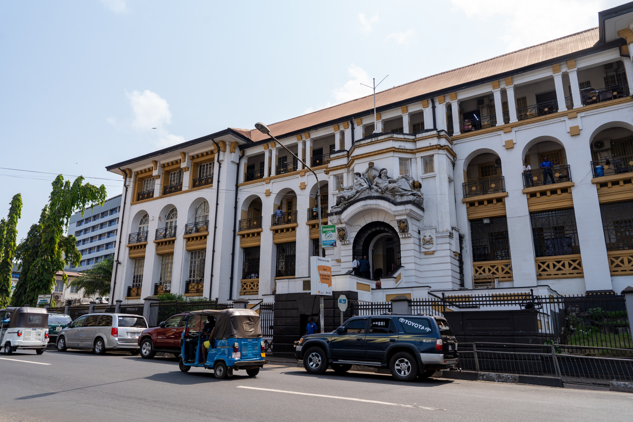 Das Sierra Leone State House ist bis heute wirklich beeindruckend