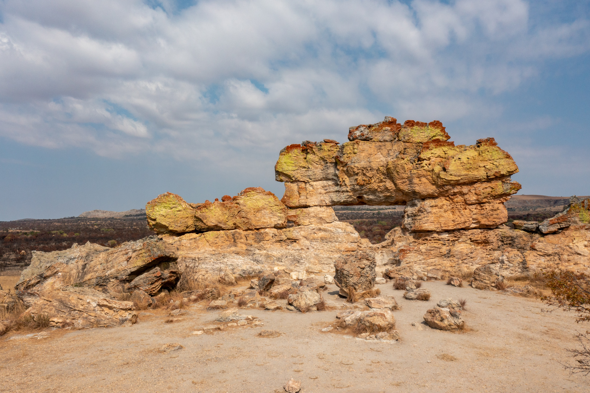 Fenster von Isalo, einem der Madagaskar Nationalparks