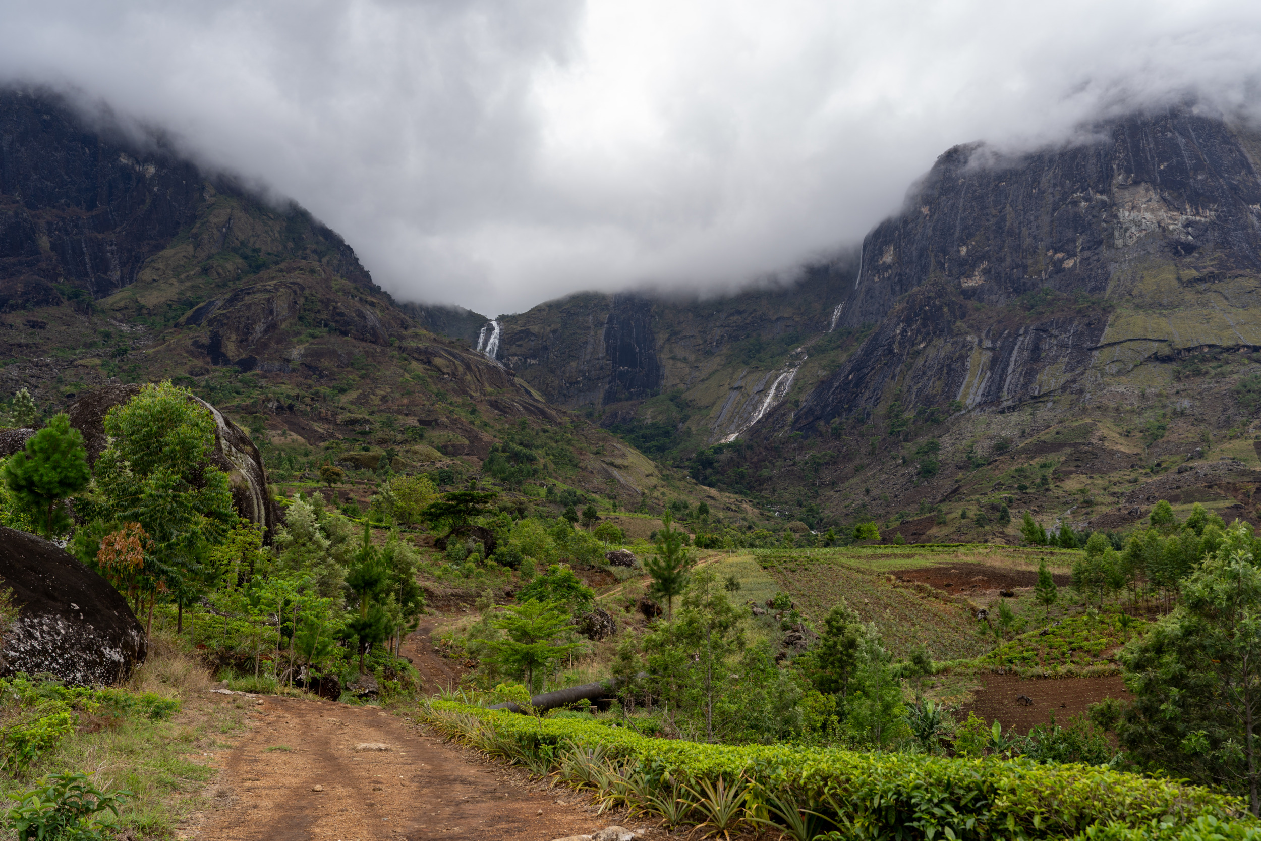 Dziwe la Nkhalamba Wasserfall