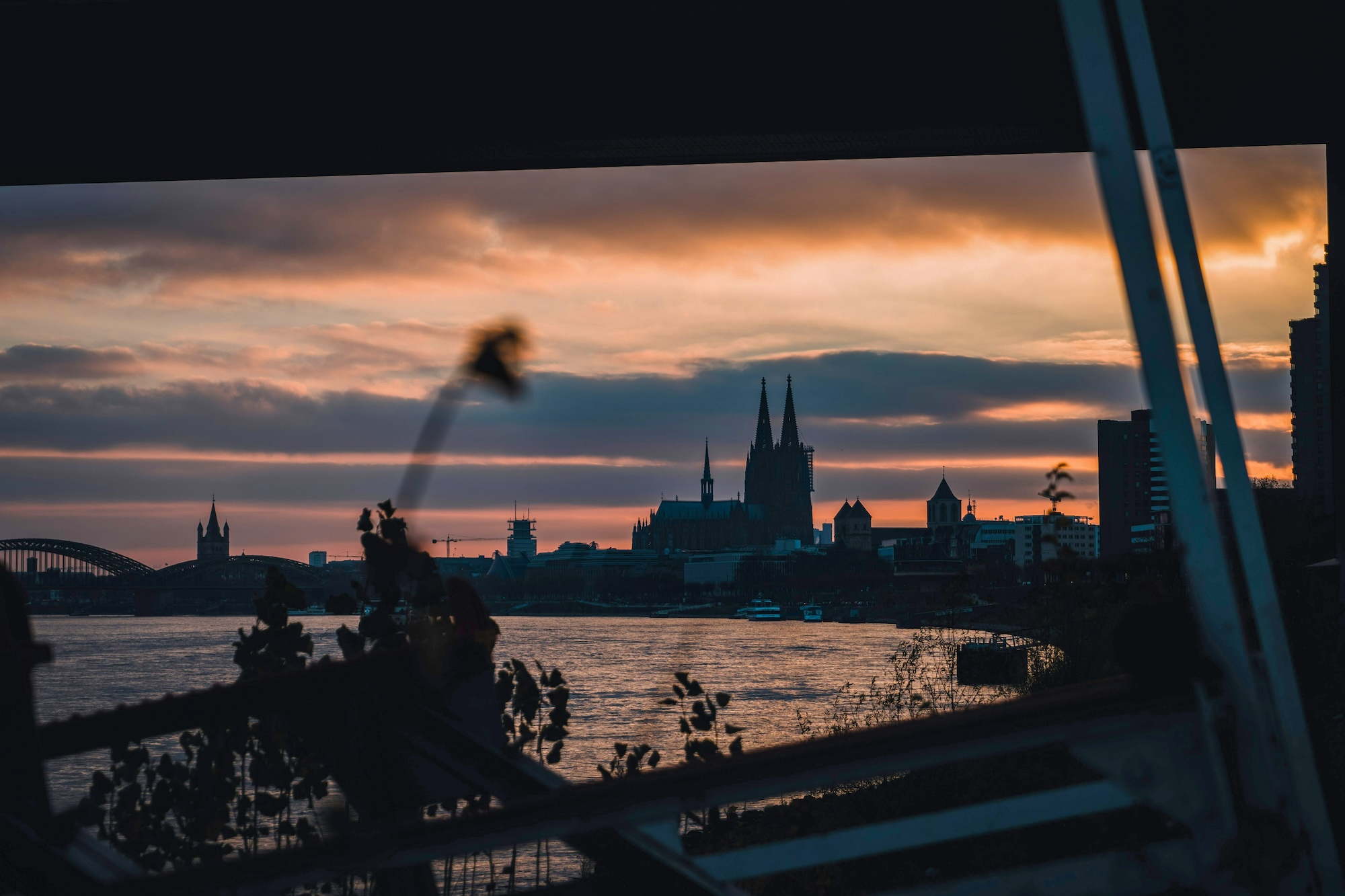 Rhein Sonnenuntergang Ausflugsziele NRW